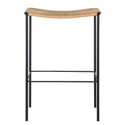 Ars Natura Tabouret de bar Bonao - Rotin / Fer - Naturel / Noir 11 Ars Natura Tabouret de bar Bonao - Rotin / Fer - Naturel / Noir -Meubles de salle à manger Soldes Magasin 1000257227 220330 030 DETAILS P000000001000257227