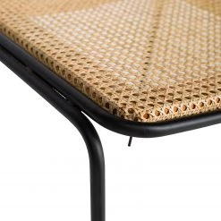 Ars manufacti Chaises Soru - Rotin / Fer - Rotin / Noir -Meubles de salle à manger Soldes Magasin 1000257235 220331 070 DETAILS P000000001000257235