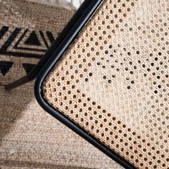 Ars manufacti Chaises Soru - Rotin / Fer - Rotin / Noir -Meubles de salle à manger Soldes Magasin 1000257235 220620 030 DETAILS P000000001000257235