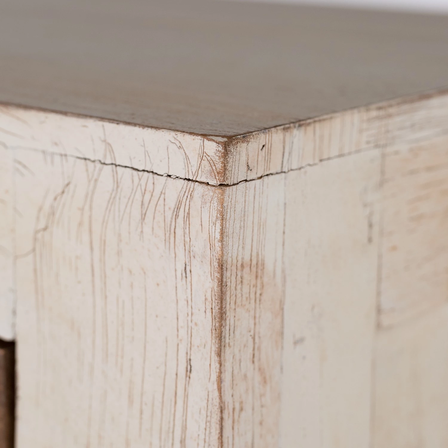 Wolf-Möbel Buffet Maison II - Acacia massif - Acacia couleur pierre / Blanc cassé 6 Wolf-Möbel Buffet Maison II - Acacia massif - Acacia couleur pierre / Blanc cassé – Image 6