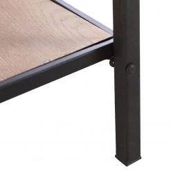 Red Living Étagère Cap Cana II - Placage en bois véritable / Métal - Araucaria de Chine / Noir -Meubles de salle à manger Soldes Magasin 1000259773 210421 08212000049 DETAILS P000000001000259773