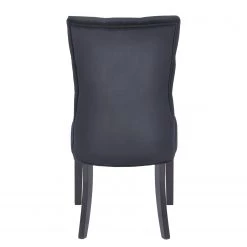 Maison Belfort Chaises capitonnées Waroona 2 (lot de 2) - Noir - Noir -Meubles de salle à manger Soldes Magasin 1000260656 211102 133602000054 DETAILS P000000001000260656