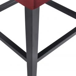 Maison Belfort Tabouret de bar Nola II - Bordeaux - Noir -Meubles de salle à manger Soldes Magasin 1000260660 211102 133602000119 DETAILS P000000001000260660