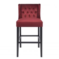 Maison Belfort Tabouret de bar Nola II - Bordeaux - Noir -Meubles de salle à manger Soldes Magasin 1000260660 211102 13360200064 DETAILS P000000001000260660