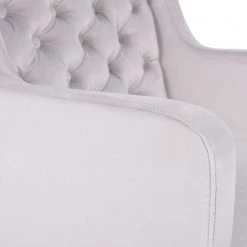 Maison Belfort Chaise à accoudoirs Austin II - Gris clair - Chêne clair -Meubles de salle à manger Soldes Magasin 1000260669 211102 133603000148 DETAILS P000000001000260669