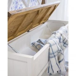 Maison Belfort Banc Balignton - Pin massif - Pin / Blanc -Meubles de salle à manger Soldes Magasin 1000260735 211116 12543200254 DETAILS P000000001000260735