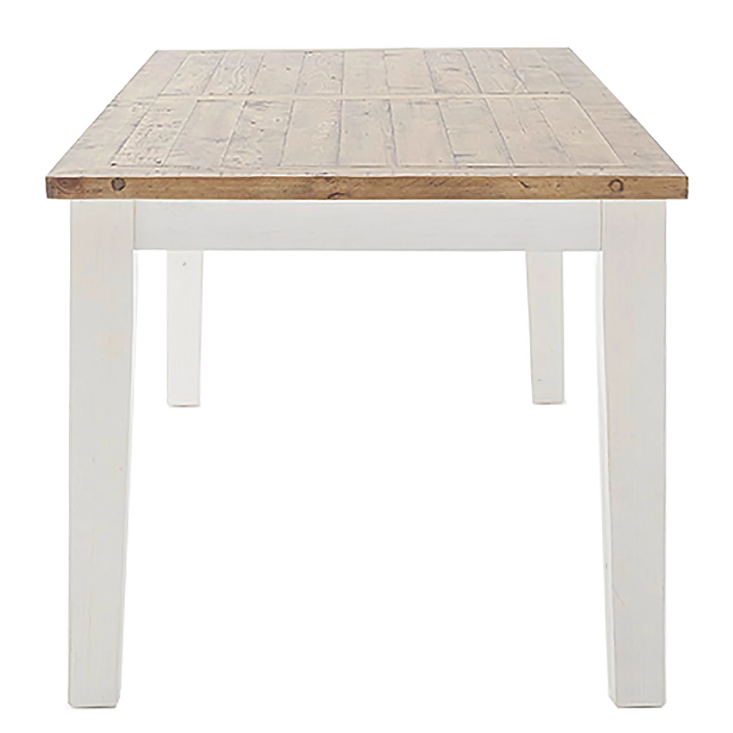 Maison Belfort Table Balignton II - Pin massif - Blanc 5 Maison Belfort Table Balignton II - Pin massif - Blanc – Image 5