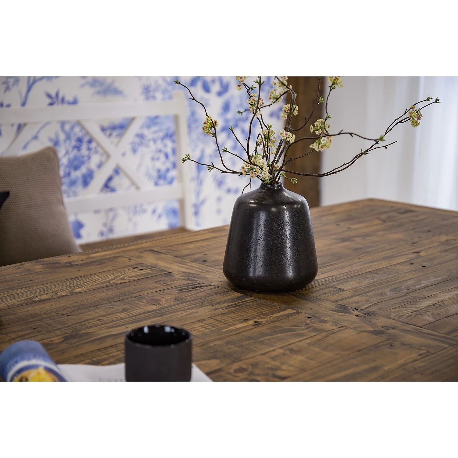 Maison Belfort Table Balignton II - Pin massif - Blanc 6 Maison Belfort Table Balignton II - Pin massif - Blanc – Image 6