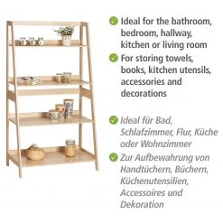 WENKO Étagère Edda - Chêne massif -Meubles de salle à manger Soldes Magasin 1000260942 210423 13340700128 DETAILS P000000001000260942