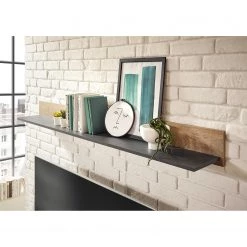 Red Living Étagère murale Cocody - Imitation chêne Montana / Gris -Meubles de salle à manger Soldes Magasin 1000261324 210426 09134600038 DETAILS P000000001000261324