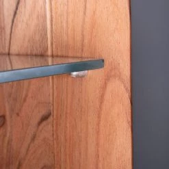 Naturoo Buffet haut Manabi - Acacia massif - Acacia / Anthracite -Meubles de salle à manger Soldes Magasin 1000261420 210430 11583400035 DETAILS P000000001000261420