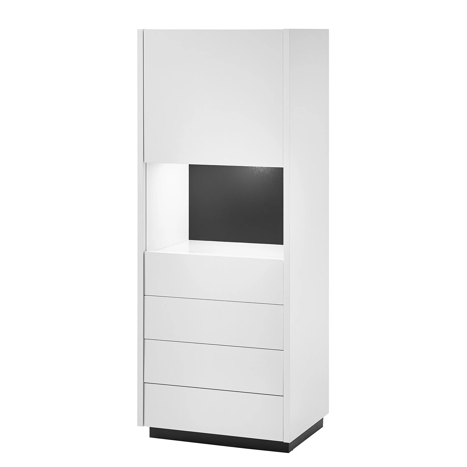 Loftscape Buffet haut Muuga I - Blanc / Gris 1 Loftscape Buffet haut Muuga I - Blanc / Gris