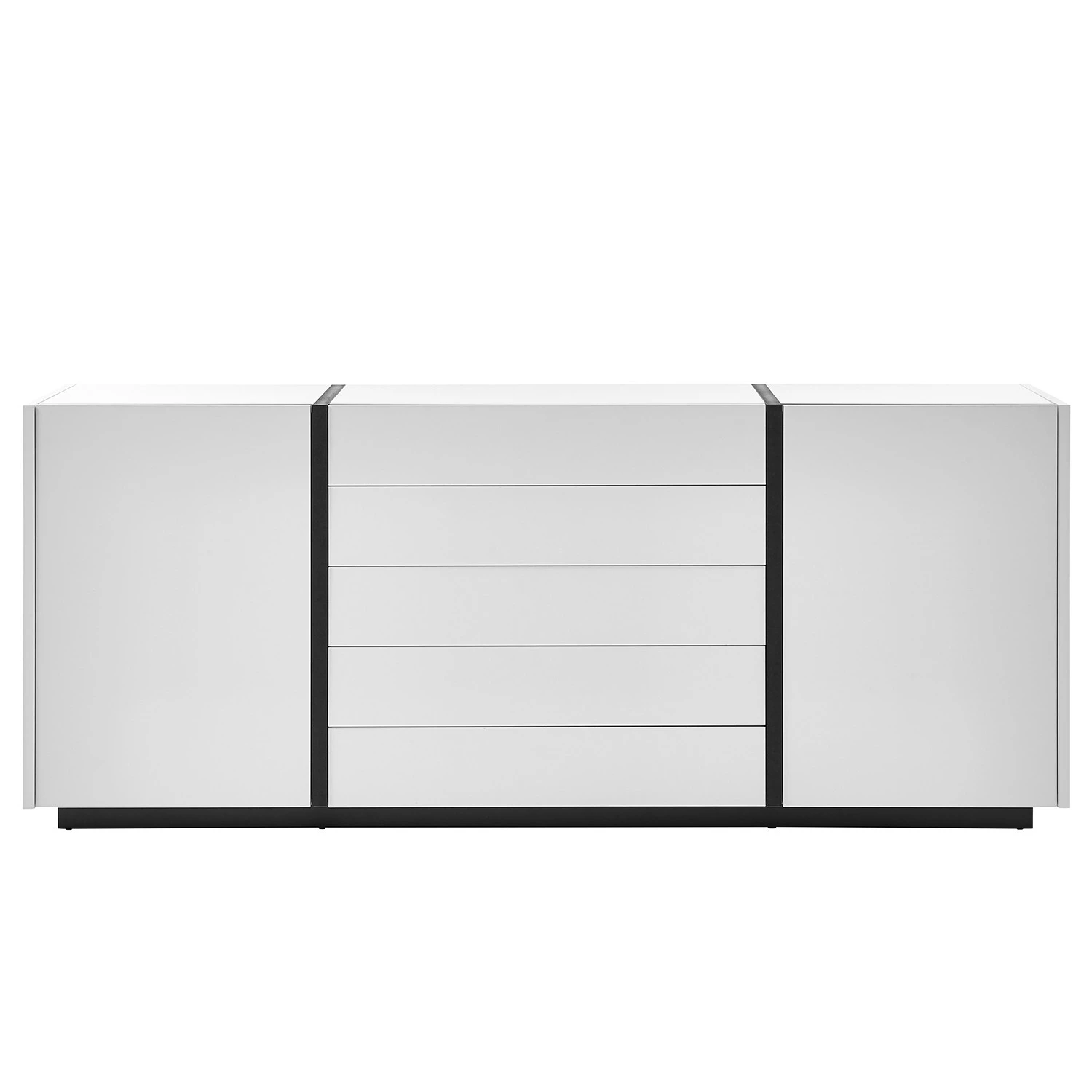 Loftscape Commode Muuga I - Blanc / Gris 4 Loftscape Commode Muuga I - Blanc / Gris – Image 4