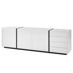 Loftscape Commode Muuga II - Blanc / Gris