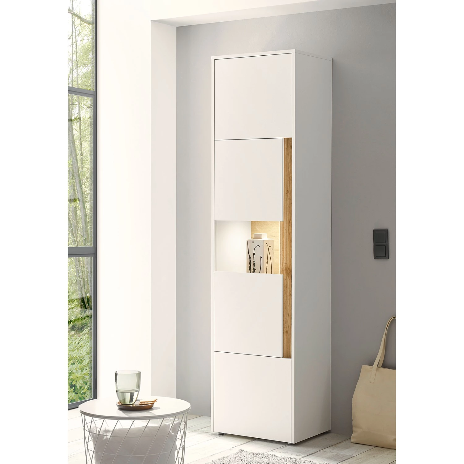 Norrwood Vitrine Olon - Blanc 3 Norrwood Vitrine Olon - Blanc – Image 3