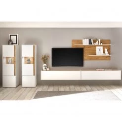 Norrwood Étagère murale Olon - Imitation chêne / Blanc 7 Norrwood Étagère murale Olon - Imitation chêne / Blanc -Meubles de salle à manger Soldes Magasin 1000261795 210423 14390700045 MOOD DETAILS P000000001000261795 mood