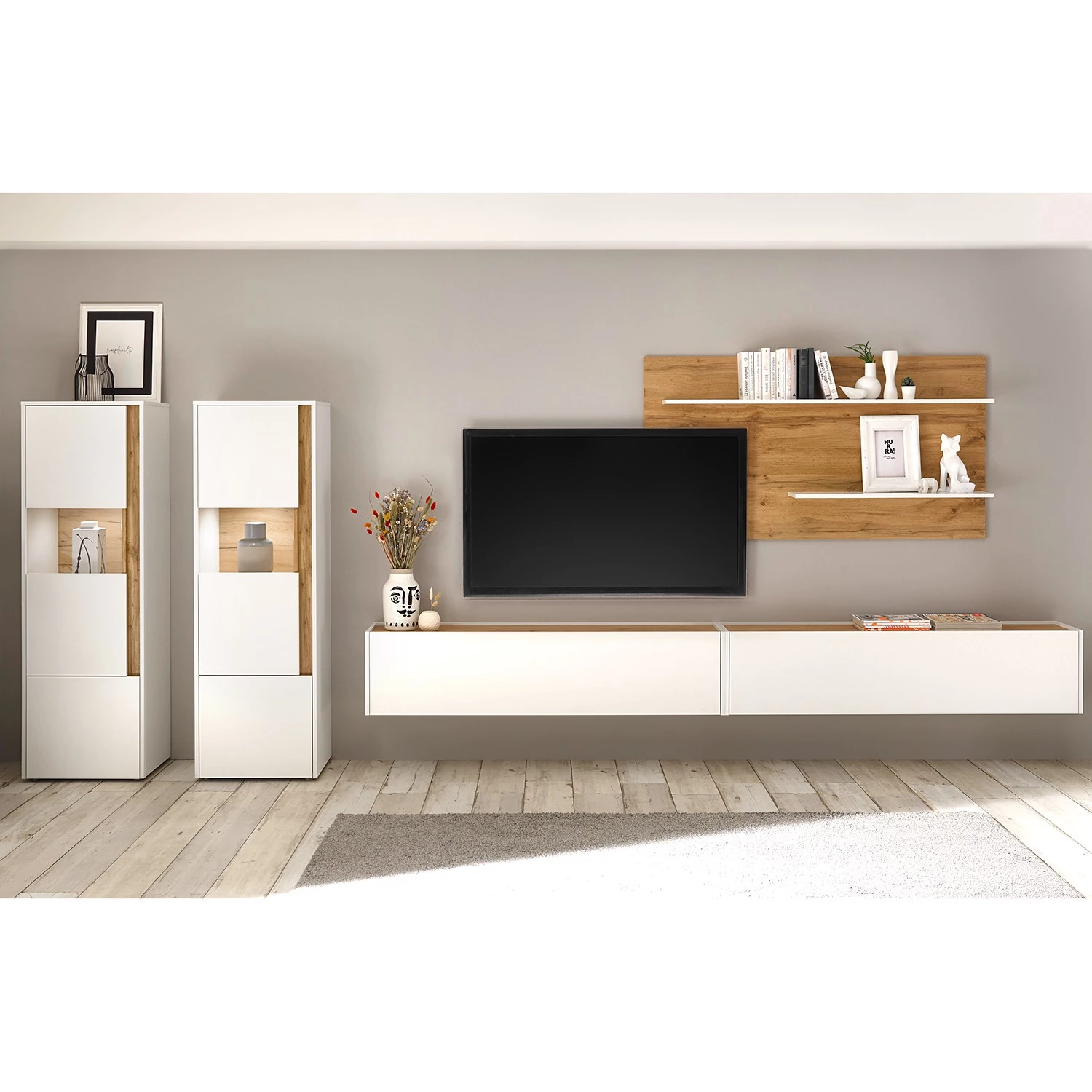 Norrwood Armoire murale Olon - Blanc 7 Norrwood Armoire murale Olon - Blanc – Image 7