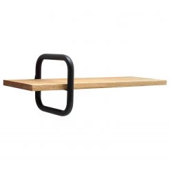 Ars manufacti Étagère murale Wana II - Chêne massif / Métal -Meubles de salle à manger Soldes Magasin 1000262518 220721 040 DETAILS P000000001000262518