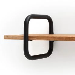 Ars manufacti Étagère murale Wana I - Chêne massif / Métal -Meubles de salle à manger Soldes Magasin 1000262519 220721 040 DETAILS P000000001000262519