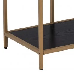 Red Living Étagère Coogee I - Noir / Doré - Hauteur : 185 cm -Meubles de salle à manger Soldes Magasin 1000263276 210430 14473000078 DETAILS P000000001000263276