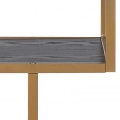 Red Living Étagère Coogee I - Noir / Doré - Hauteur : 185 cm -Meubles de salle à manger Soldes Magasin 1000263276 210430 14473000079 DETAILS P000000001000263276