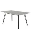 Red Living Table Hiiu - (extensible) Gris / Noir
