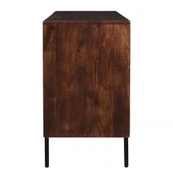 Ars manufacti Buffet Angun - Acacia massif / Métal - Acacia foncé / Noir -Meubles de salle à manger Soldes Magasin 1000264982 220105 155802000064 DETAILS P000000001000264982