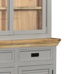 Maison Belfort Buffet haut Antton - Acacia / Manguier massif - Gris / Manguier 13 Maison Belfort Buffet haut Antton - Acacia / Manguier massif - Gris / Manguier -Meubles de salle à manger Soldes Magasin 1000265467 220104 09380600088 DETAILS P000000001000265467