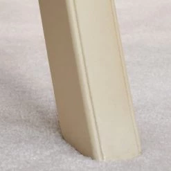 Ridgevalley Chaises Nouro (lot de 2) - Tissu / Peuplier massif - Beige chiné / Blanc crème -Meubles de salle à manger Soldes Magasin 1000265874 210519 10473300010 DETAILS P000000001000265874