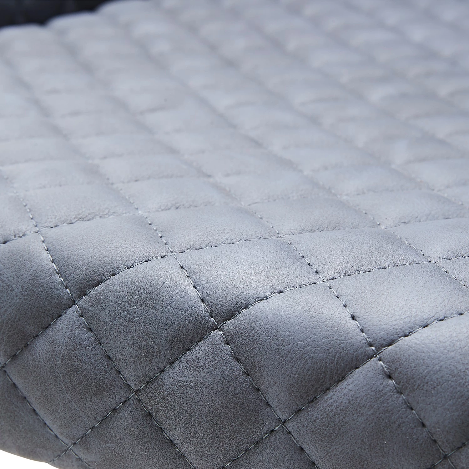 Red Living Chaises Elbi I (lot de 2) - Imitation cuir / Métal - Anthracite / Noir 5 Red Living Chaises Elbi I (lot de 2) - Imitation cuir / Métal - Anthracite / Noir – Image 5