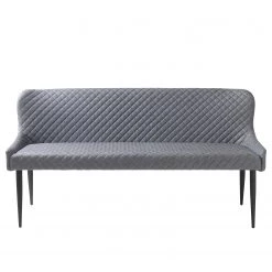 Red Living Banquette Elbi - Imitation cuir / Métal - Gris / Noir 7 Red Living Banquette Elbi - Imitation cuir / Métal - Gris / Noir -Meubles de salle à manger Soldes Magasin 1000266965 210525 14343000190 DETAILS P000000001000266965