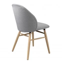 Norrwood Chaise Epalia - Tissu / Chêne massif - Gris clair / Chêne 12 Norrwood Chaise Epalia - Tissu / Chêne massif - Gris clair / Chêne -Meubles de salle à manger Soldes Magasin 1000266976 210525 14343300256 DETAILS P000000001000266976