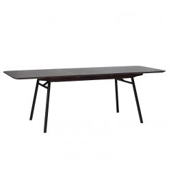 Red Living Table Dax - Placage chêne / Métal - Chêne marron foncé / Noir -Meubles de salle à manger Soldes Magasin 1000266990 210525 14343700342 DETAILS P000000001000266990