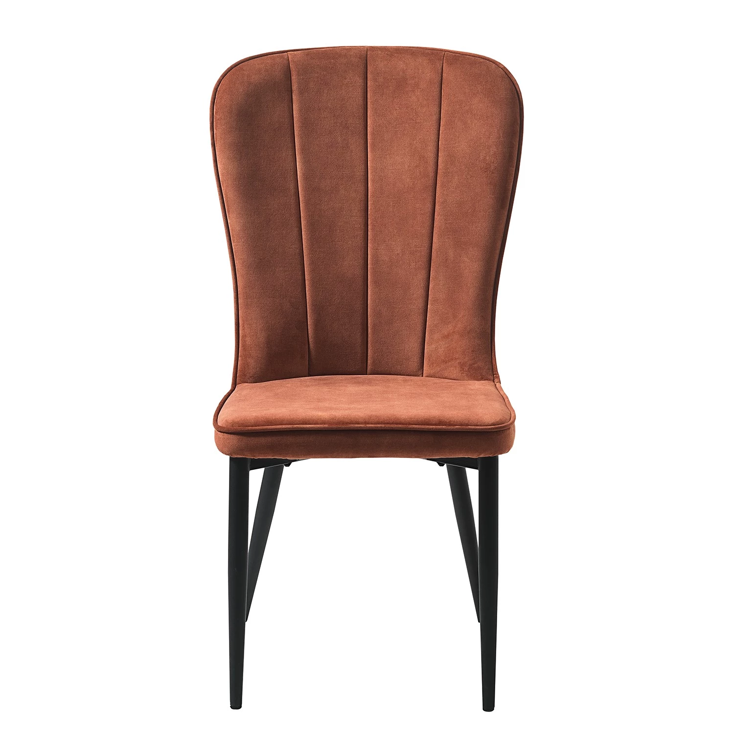 Red Living Chaises Chilo (lot de 2) - Marron rouille 3 Red Living Chaises Chilo (lot de 2) - Marron rouille – Image 3