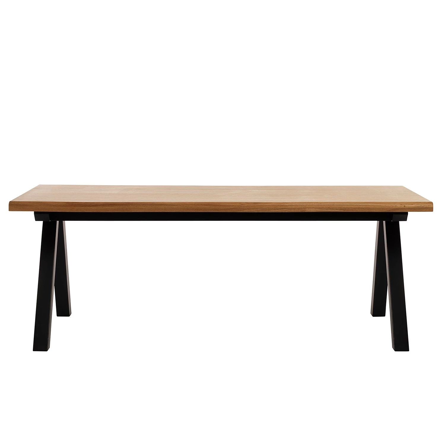 Red Living Table Doma - Partiellement en chêne massif - Chêne / Noir 1 Red Living Table Doma - Partiellement en chêne massif - Chêne / Noir