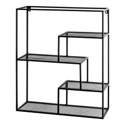 Loftscape Étagère murale Kalanti - Métal - Noir