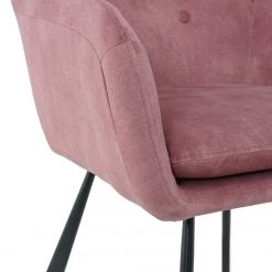 Ars manufacti Chaise à accoudoirs Yuna - Rose vieilli -Meubles de salle à manger Soldes Magasin 1000269994 220506 065 DETAILS P000000001000269994