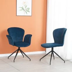 Ars manufacti Chaise à accoudoirs Yves - Bleu lagon -Meubles de salle à manger Soldes Magasin 1000269998 220506 022 MOOD DETAILS P000000001000269998 mood