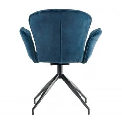 Ars manufacti Chaise à accoudoirs Yves - Bleu lagon -Meubles de salle à manger Soldes Magasin 1000269998 220506 040 DETAILS P000000001000269998