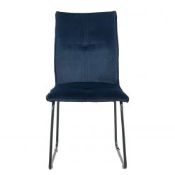 Ars manufacti Chaises capitonnées Veera (lot de 2) - Bleu nuit -Meubles de salle à manger Soldes Magasin 1000270012 220506 030 DETAILS P000000001000270012