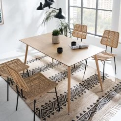 Mørteens Table Tracy - Imitation chêne -Meubles de salle à manger Soldes Magasin 1000270017 220617 021 MOOD DETAILS P000000001000270017 mood