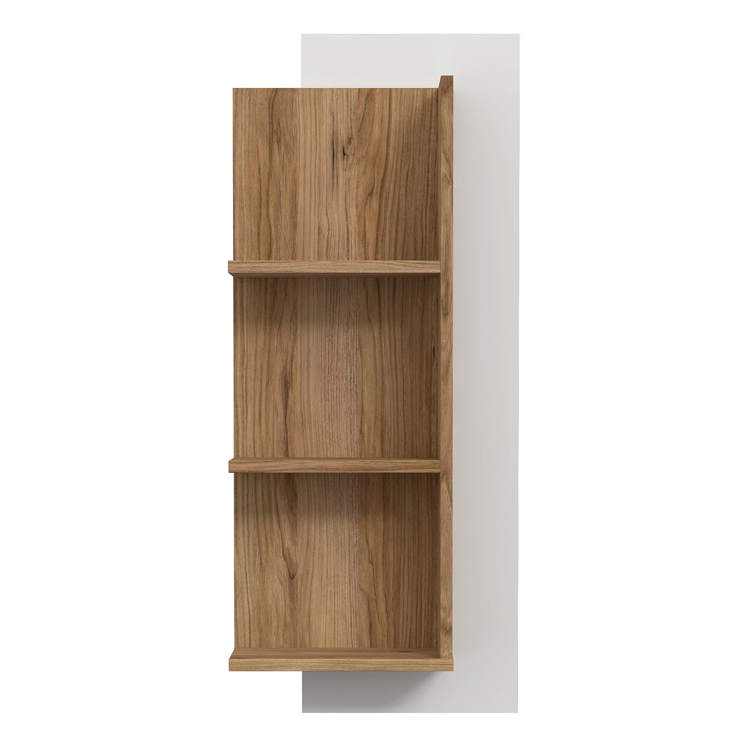 Norrwood Étagère murale Boyd II - Imitation chêne / Blanc 3 Norrwood Étagère murale Boyd II - Imitation chêne / Blanc – Image 3