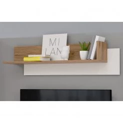 Norrwood Étagère murale Boyd I - Imitation chêne / Blanc 7 Norrwood Étagère murale Boyd I - Imitation chêne / Blanc -Meubles de salle à manger Soldes Magasin 1000270213 210609 06153800031 MOOD DETAILS P000000001000270213 mood