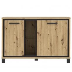 Red Living Buffet Egan IV - Imitation chêne artisan / Imitation chêne noir -Meubles de salle à manger Soldes Magasin 1000270224 210609 06154200090 DETAILS P000000001000270224