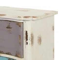 Ridgevalley Commode Rusper - Sapin massif - Blanc / Bleu / Violet -Meubles de salle à manger Soldes Magasin 1000270690 210602 06133300145 DETAILS P000000001000270690