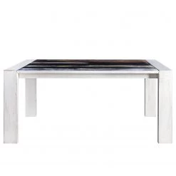 Wolf-Möbel Table Goa White - Partiellement en manguier massif - Manguier vintage blanc -Meubles de salle à manger Soldes Magasin 1000271075 220119 091156000036 DETAILS P000000001000271075
