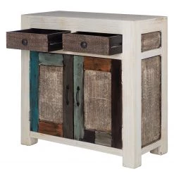 Wolf-Möbel Buffet Goa White - Partiellement en manguier massif - Manguier vintage blanc 21 Wolf-Möbel Buffet Goa White - Partiellement en manguier massif - Manguier vintage blanc -Meubles de salle à manger Soldes Magasin 1000271076 220406 031 DETAILS P000000001000271076