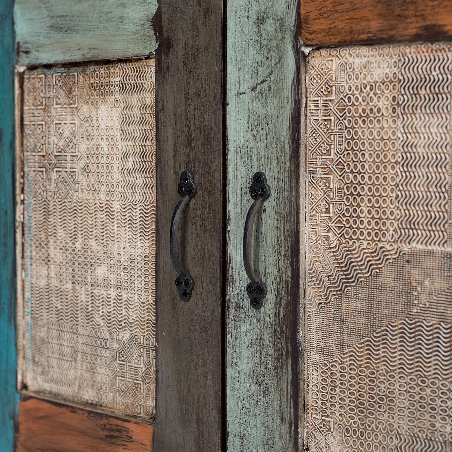 Wolf-Möbel Buffet Goa White - Partiellement en manguier massif - Manguier vintage blanc 11 Wolf-Möbel Buffet Goa White - Partiellement en manguier massif - Manguier vintage blanc – Image 11