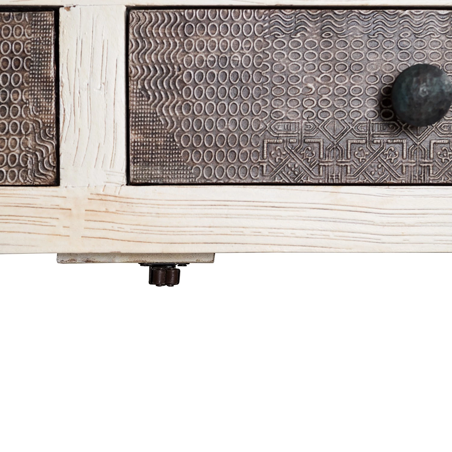 Wolf-Möbel Buffet Goa White - Partiellement en manguier massif - Manguier vintage blanc 13 Wolf-Möbel Buffet Goa White - Partiellement en manguier massif - Manguier vintage blanc – Image 13