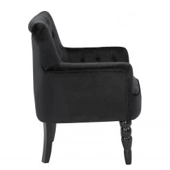 Red Living Chaise à accoudoirs Adora - Noir -Meubles de salle à manger Soldes Magasin 1000271806 210602 16122200044 DETAILS P000000001000271806